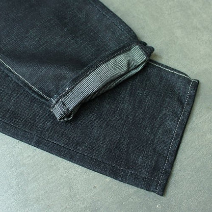 【A VONTADE】 アボンタージ Rope Indigo Uncut Corduroy Cropped Jeans Indigo