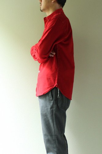 【A VONTADE】 アボンタージ　Classic Engineer Shirts Red