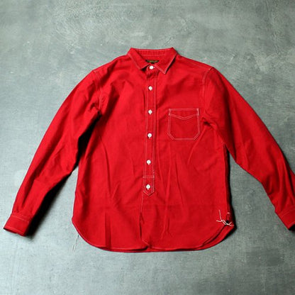 【A VONTADE】 アボンタージ　Classic Engineer Shirts Red