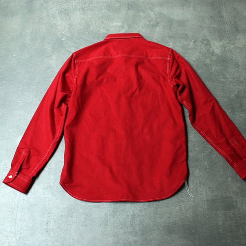 【A VONTADE】 アボンタージ　Classic Engineer Shirts Red