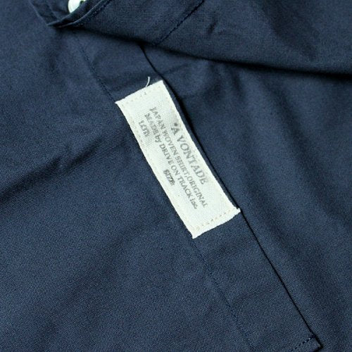 【A VONTADE】 アボンタージ Small Callar B.D.Shirts "Midnight"