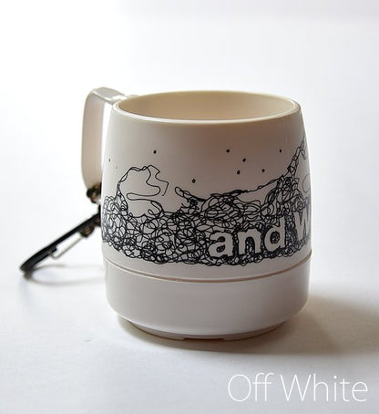 【and wander×DINEX】 アンドワンダー×ダイネックス DINEX Printed Mug "9Color"