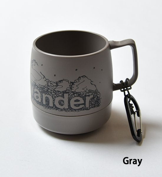 【and wander×DINEX】 アンドワンダー×ダイネックス DINEX Printed Mug "9Color"