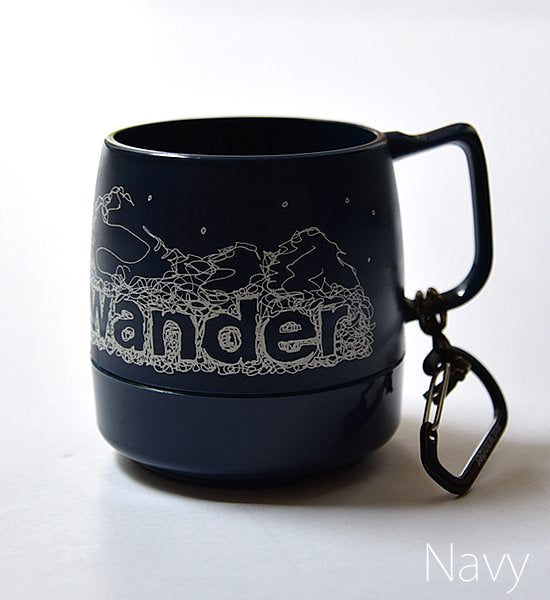 【and wander×DINEX】 アンドワンダー×ダイネックス DINEX Printed Mug "9Color"