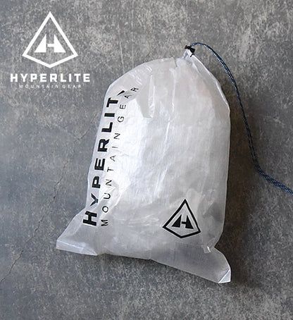 【Hyperlite Mountain Gear】Drawstring Stuff Sack (Large/4L) "White" ※ネコポス可