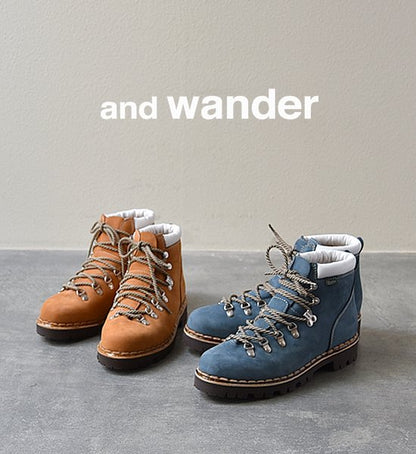 ★40%off 【and wander】 アンドワンダー Trekking Boots by Paraboot "2Color"