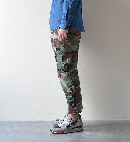 【Sunny side up】 サニーサイドアップ unisex Remake Camo Pants