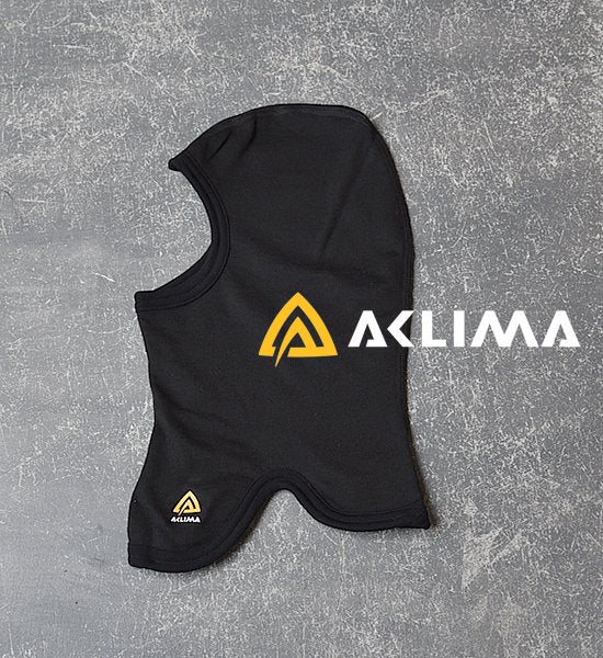 【ACLIMA】 アクリマ　Warm Wool Balaclava "Jet Black" ※ネコポス可