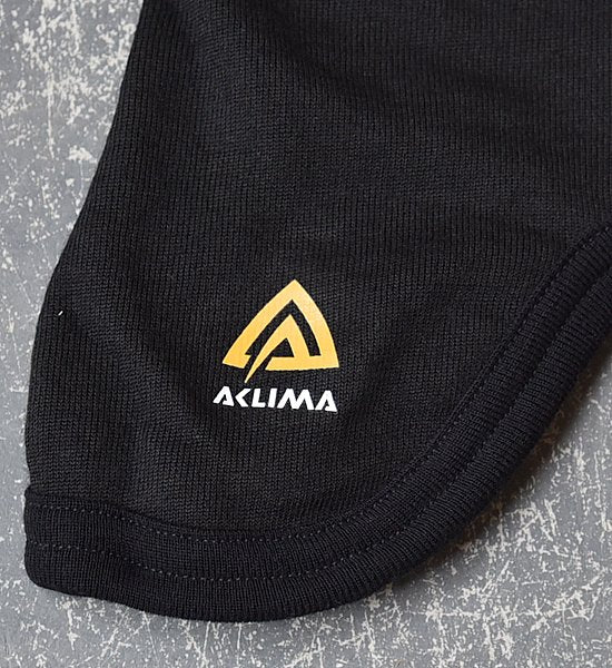 【ACLIMA】 アクリマ　Warm Wool Balaclava "Jet Black" ※ネコポス可