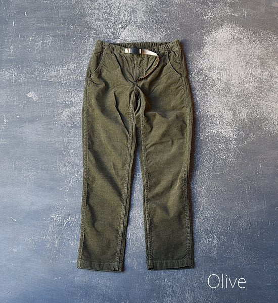 【GRAMICCI】 グラミチ Women's Corduroy Tapered Long Pants ”4Color”