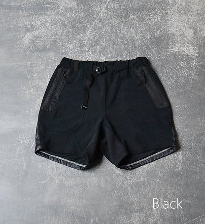 ★40%off【and wander】 アンドワンダー men's mixd pile short pants "3Color"