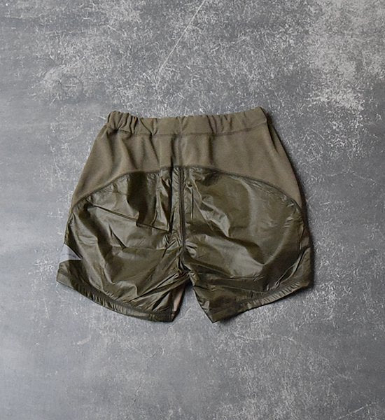 ★40%off【and wander】 アンドワンダー men's mixd pile short pants "3Color"