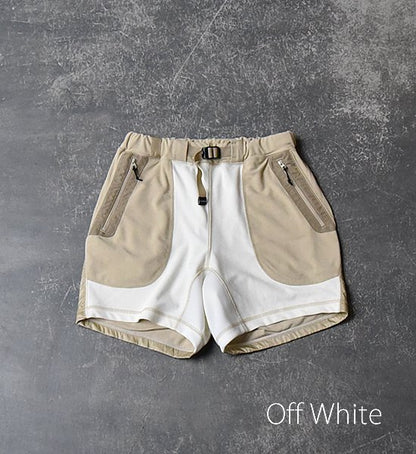 ★40%off【and wander】 アンドワンダー men's mixd pile short pants "3Color"