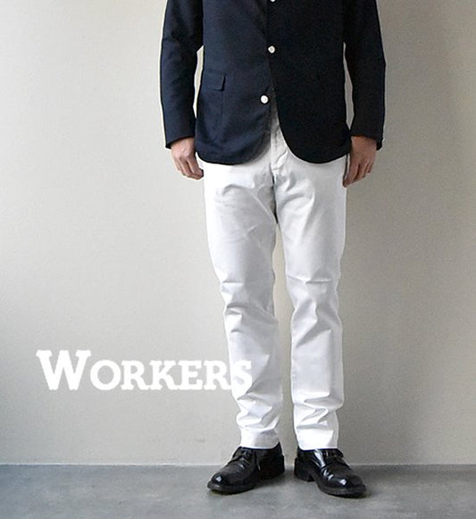 ★40%off【WORKERS】ワーカーズ Workers Officer Trousers, Slim Tapered ”2Color”