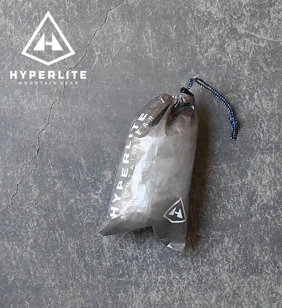 【Hyperlite Mountain Gear】Drawstring Stuff Sack (Nano/0.3L) "Gray" ※ネコポス可