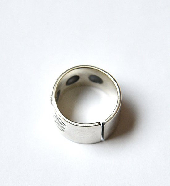 ★40%off【hobo】 ホーボー Hogan Silver Ring Narrow by STANLEY PARKER "Silver"