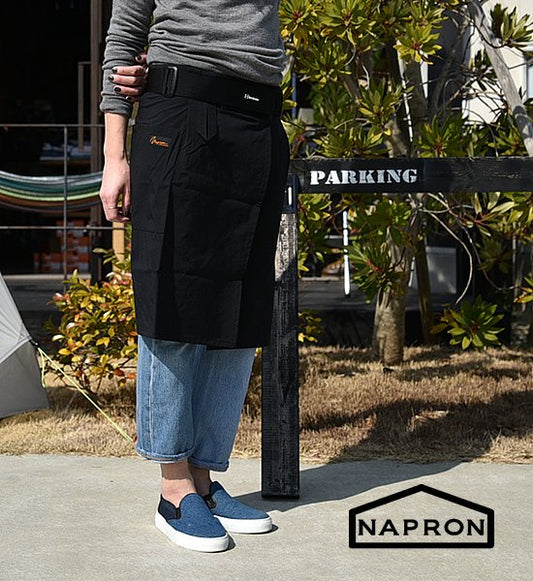 ★30%off【NAPRON×bonbone】 ナプロン×ボンボーン Supporting Apron "3Color"