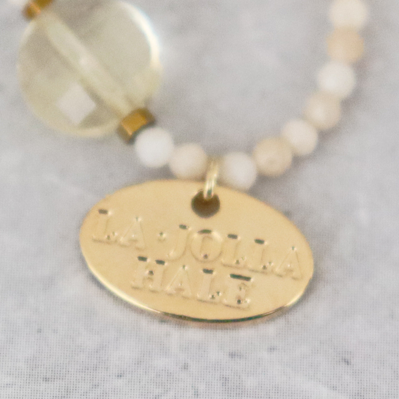 【Like a Honey Candy】シトリン×リバーストーン リング