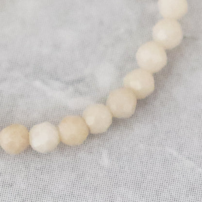 【Like a Honey Candy】シトリン×リバーストーン リング