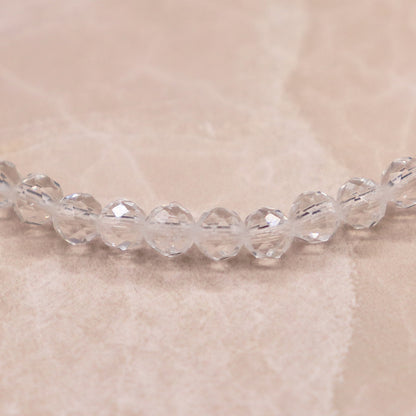 【Shining Like Stardust】水晶×ピンクシェル×ピンクサファイヤ ブレスレット