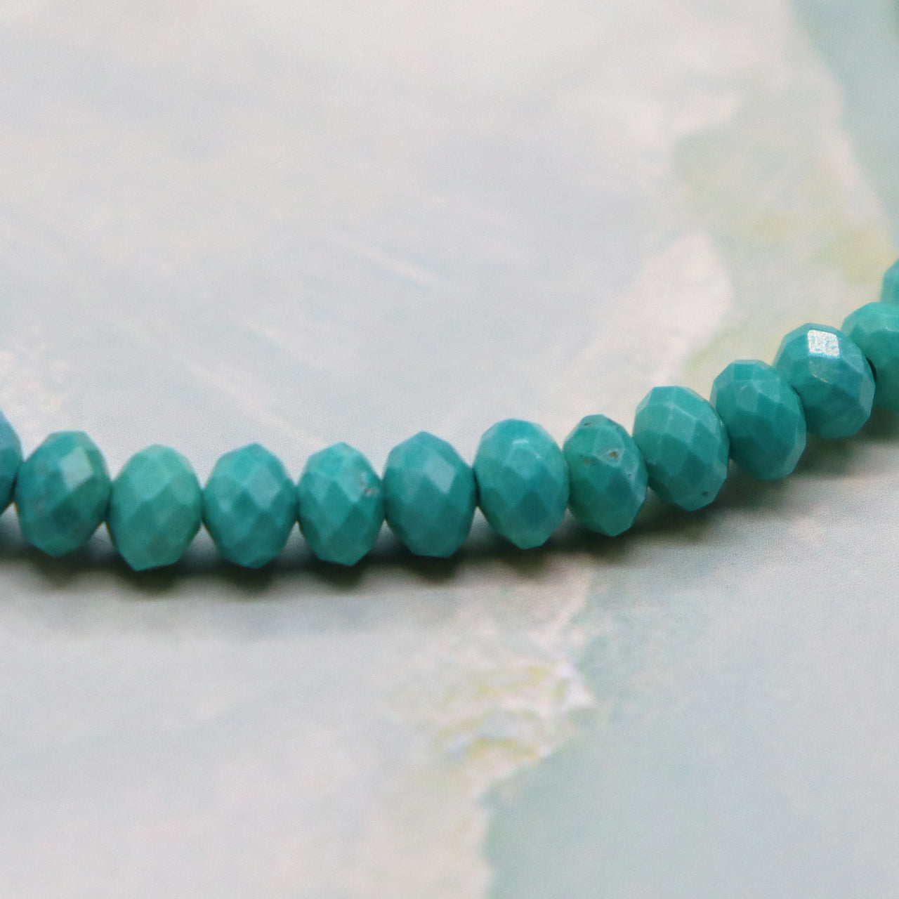 【Longing for Jaipur】グリーンアベンチュリン×マグネサイトターコイズ×ペリドット ブレスレット