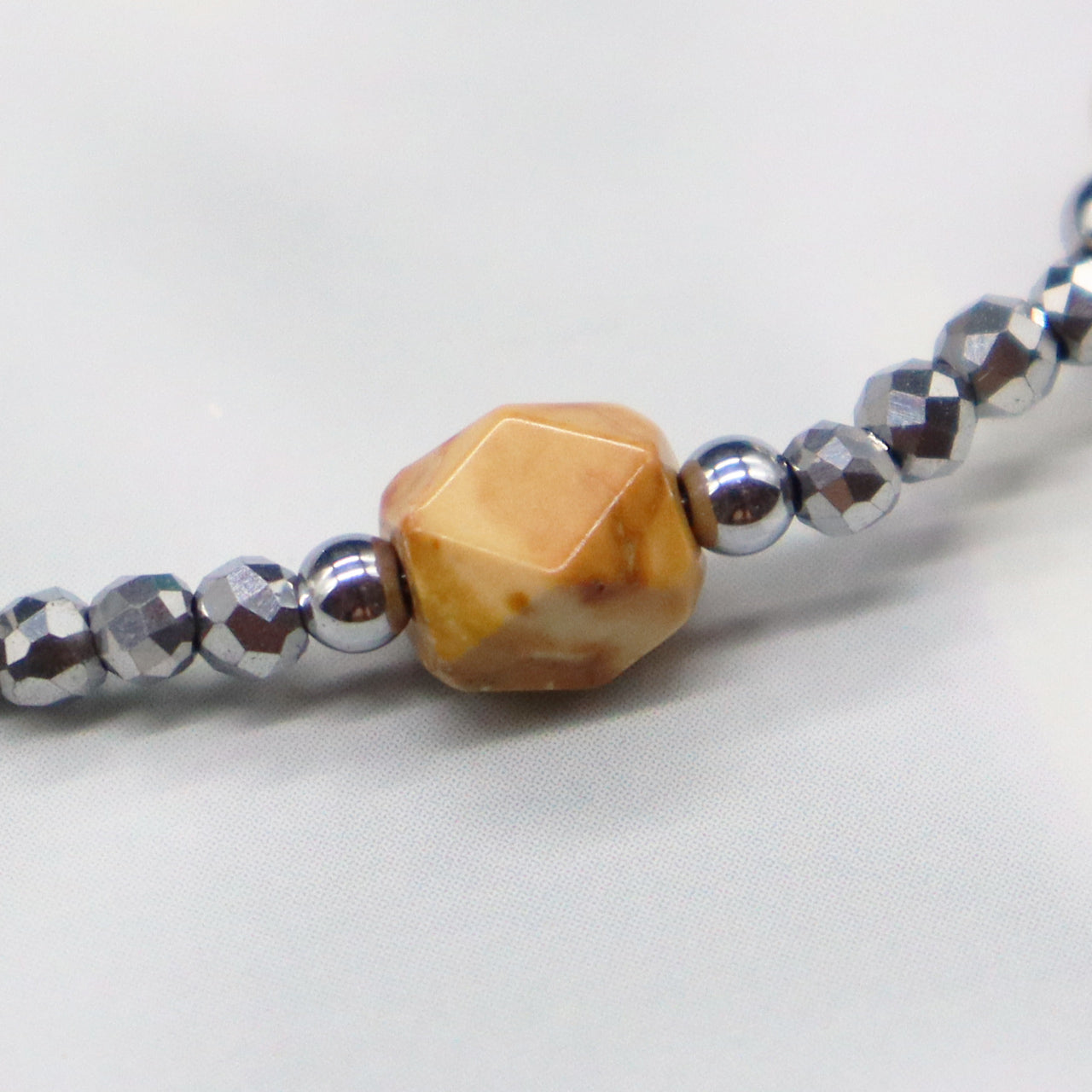 【Mermaid Teardrops】亀甲天珠×パール×バロックパール×アマゾナイト ブレスレット