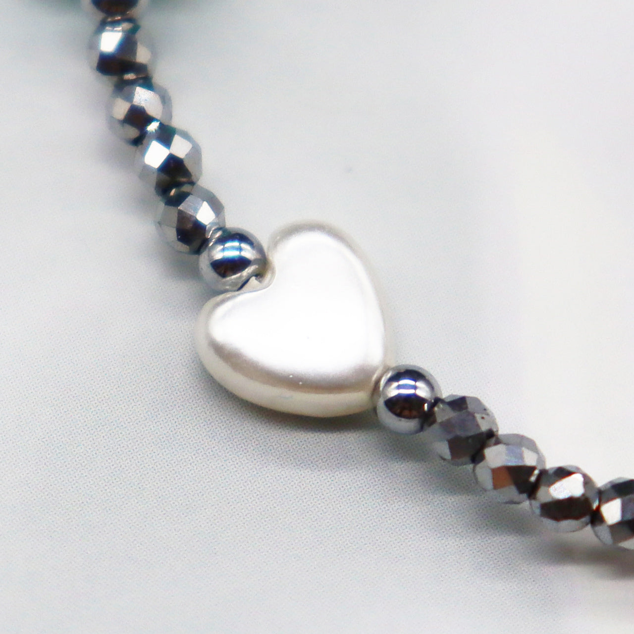 【Mermaid Teardrops】亀甲天珠×パール×バロックパール×アマゾナイト ブレスレット