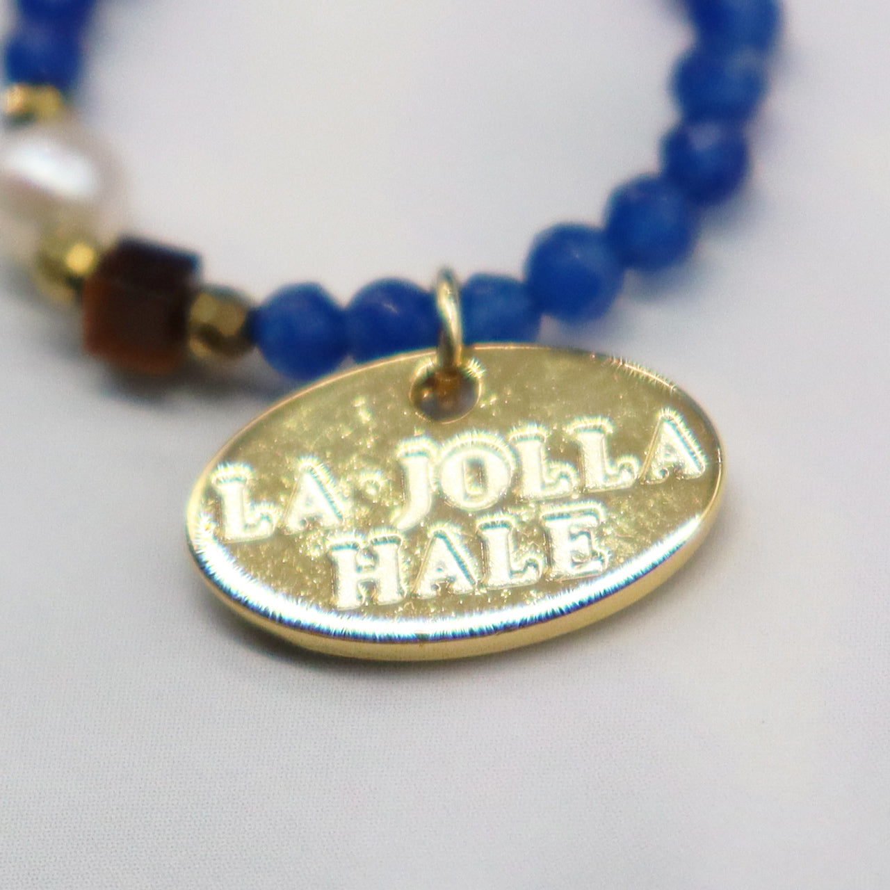 【Mermaid Teardrops】パール×タイガーアイ×クォーツァイト リング