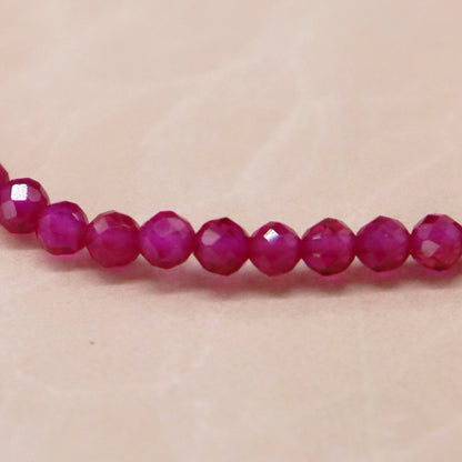 【Flames of Crimson】亀甲天珠×人工ルビー×シリシャスシスト×マザーオブパール ブレスレット