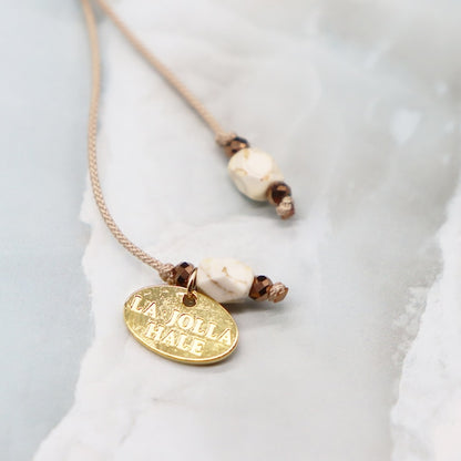 【ONLINE SHOP限定】グリーンアゲート×タイガーアイ×マグネサイト ネックレス