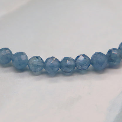 【Starry Sky Fragment】ラピスラズリ×アクアマリン×ラブラドライト ブレスレット