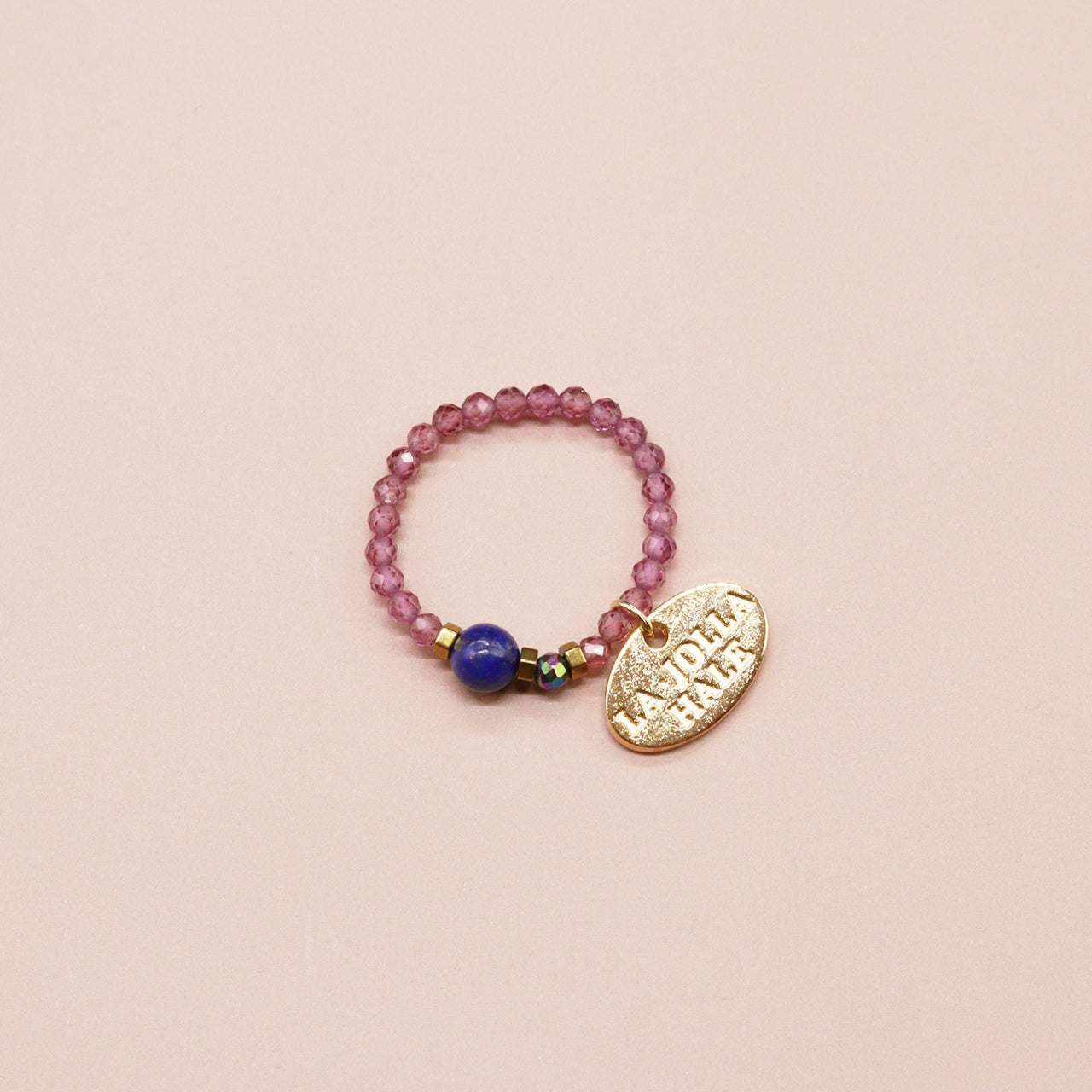 【Starry Sky Fragment】ラピスラズリ×ロードライトガーネット リング